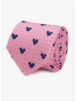 Promo 🥰 Disney Mickey Mouse Dot Pink Tie 🔔