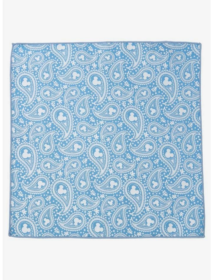 Hot Sale β Disney Mickey Mouse Paisley Teal Pocket Square π