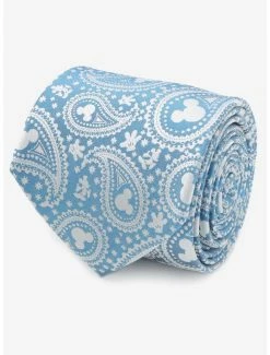 Top 10 ❤️ Disney Mickey Mouse Teal Paisley Tie 🌟