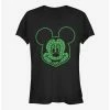 Outlet 😉 Disney Mickey Mouse Micky Shamrocks 👧 Girls T-Shirt 🎁