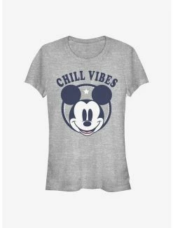 Top 10 🛒 Disney Mickey Mouse Chill Vibes 👧 Girls T-Shirt ⌛