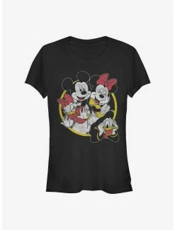 Buy ❤️ Disney Mickey Mouse Disney Mickey Mouse Group 👧 Girls T-Shirt 🔥