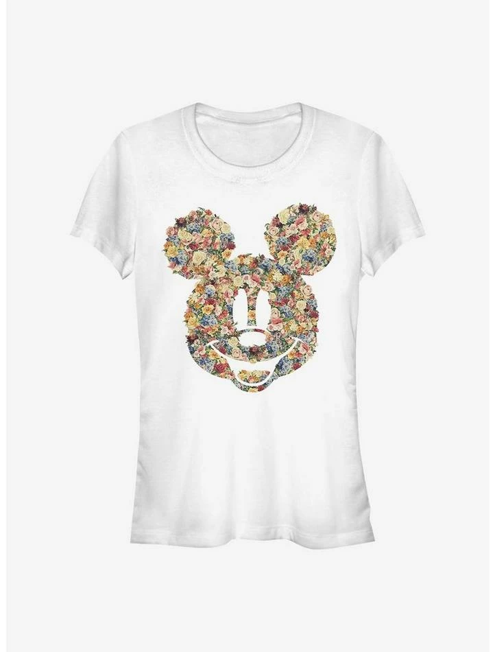 Buy 𧨠Disney Mickey Mouse Floral Mickey π§ Girls T-Shirt π
