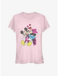 Top 10 😉 Disney Mickey Mouse Mickey Minnie Love 👧 Girls T-Shirt 🌟