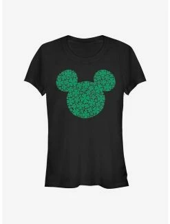 Budget 👏 Disney Mickey Mouse Mickey Clover Fill 👧 Girls T-Shirt ⭐