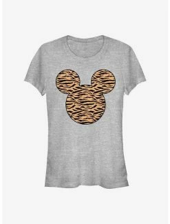 Best Sale ⭐ Disney Mickey Mouse Mickey Tiger Fill 👧 Girls T-Shirt ❤️
