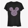 Discount 🔔 Disney Mickey Mouse Mickey Zebra Cheeta Fill 👧 Girls T-Shirt 🥰