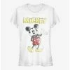 Best Sale ❤️ Disney Mickey Mouse Sketchy Mickey 👧 Girls T-Shirt 👍