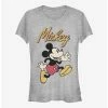 Discount 😉 Disney Mickey Mouse Vintage Mickey 👧 Girls T-Shirt 😀