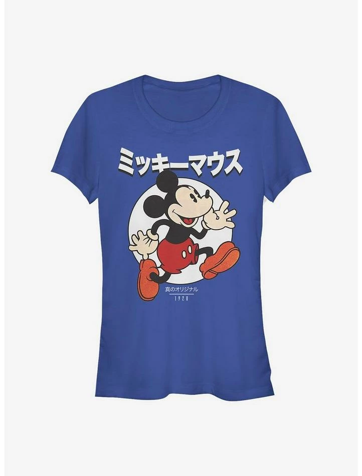 Best deal 𧨠Disney Mickey Mouse Comic Japanese Text π§ Girls T-Shirt π€©