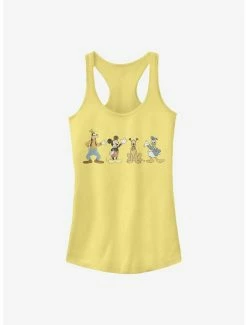 Best deal 💯 Disney Mickey Mouse Disney Mickey Mouse Group 👧 Girls Tank 🔥