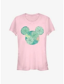 Promo 🎉 Disney Mickey Mouse Succulents 👧 Girls T-Shirt 🧨