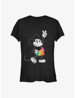 Wholesale 🥰 Disney Mickey Mouse Tie Dye Mickey Stroked 👧 Girls T-Shirt 🌟