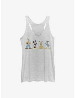 Hot Sale 🔥 Disney Mickey Mouse Disney Mickey Mouse Group 👧 Girls Tank ❤️