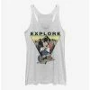Cheapest 🥰 Disney Mickey Mouse Explore Mickey Travel 👧 Girls Tank 👏