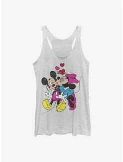 Best Sale 🔔 Disney Mickey Mouse Mickey Minnie Love 👧 Girls Tank ❤️
