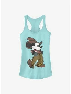 Outlet 🧨 Disney Mickey Mouse Cowboy Mickey 👧 Girls Tank ❤️