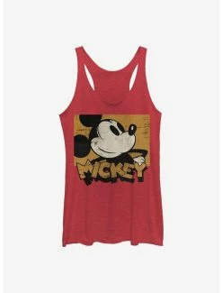 Promo 😀 Disney Mickey Mouse Against The Grain 👧 Girls Tank 🛒