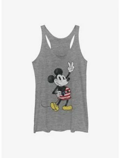 Brand new 😀 Disney Mickey Mouse American Mouse 👧 Girls Tank 🎁