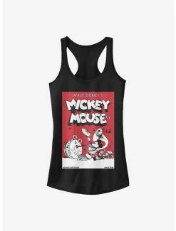 Deals 🎁 Disney Mickey Mouse Mickey Band Comic 👧 Girls Tank 🔥