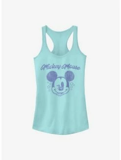 Coupon 🛒 Disney Mickey Mouse Starry Mickey 👧 Girls Tank 😀