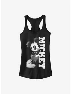 Flash Sale 🔥 Disney Mickey Mouse Mickey Lean 👧 Girls Tank 🧨