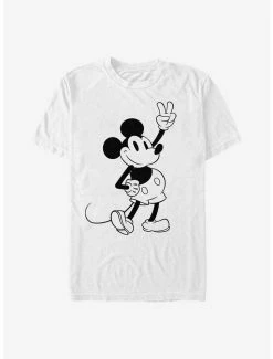 Coupon 🤩 Disney Mickey Mouse Simple Mickey Outline T-Shirt 👍