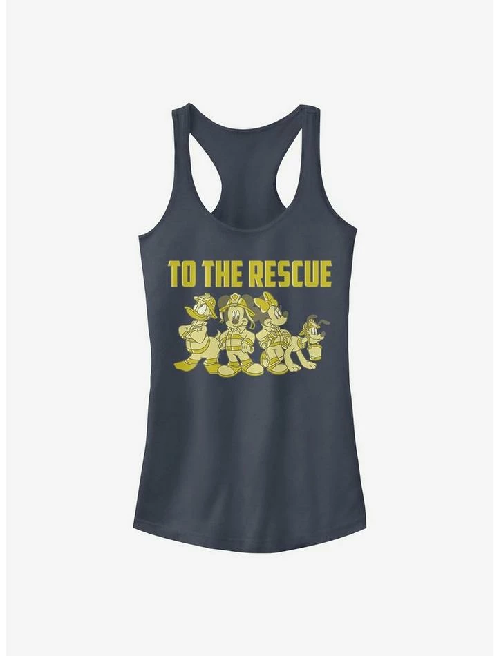 Coupon π₯° Disney Mickey Mouse Thanks Firefighters π§ Girls Tank π§¨