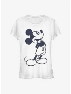Outlet 😉 Disney Mickey Mouse Classic Mickey 👧 Girls T-Shirt 😍