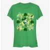 Top 10 ❤️ Disney Mickey Mouse Mickey Friends Clovers 👧 Girls T-Shirt 🎉