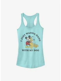 Top 10 🔥 Disney Mickey Mouse Mickey 🐶 Dog Lover 👧 Girls Tank 🛒