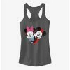 Cheap 🎁 Disney Mickey Mouse Mickey Minnie Heart 👧 Girls Tank 👍
