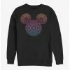 Cheapest 😀 Disney Mickey Mouse Mickey Mandala Fill Crew Sweatshirt ⌛