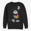Budget 👍 Disney Mickey Mouse Tie Dye Mickey Crew Sweatshirt 😉