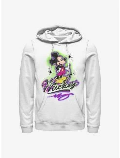 Outlet ⌛ Disney Mickey Mouse Airbrush Mickey Hoodie 🎉
