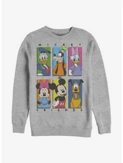 Best deal ⭐ Disney Mickey Mouse And Friends Classic Six Crew Sweatshirt ⭐