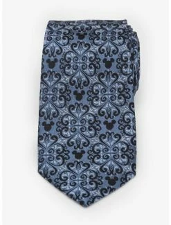 Deals 🎁 Disney Mickey Mouse Damask Tile Blue Tie 🌟