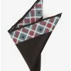 Cheap 🤩 Disney Mickey Mouse Holiday Plaid Pocket Square 😍