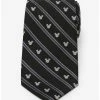 Best reviews of 👍 Disney Mickey Mouse Stripe Black Tie ❤️