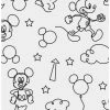 Deals 🎁 Disney Mickey Mouse Black And White Line Art Peel & Stick Wallpaper ❤️