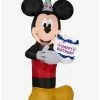 Deals ✔️ Disney Mickey Mouse 🎂 Birthday Cake Inflatable Décor 🔔