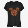Best Sale 🥰 Disney Mickey Mouse Mouse Ears 🎃 Halloween Icons 👧 Girls T-Shirt ✔️