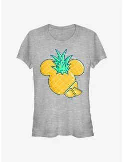 Outlet 🤩 Disney Mickey Mouse Pineapple 👧 Girls T-Shirt ⌛