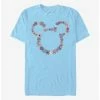 Cheap 🥰 Disney Mickey Mouse Mickey Flowers T-Shirt ⌛