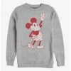 Coupon 🥰 Disney Mickey Mouse Simple Mickey Outline Crew Sweatshirt ❤️