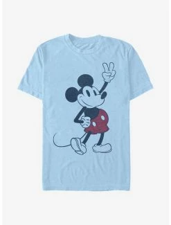 Discount 𧨠Disney Mickey Mouse Plaid Mickey T-Shirt β