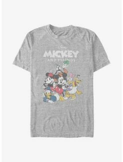New 👍 Disney Mickey Mouse Mickey Freinds Group T-Shirt ⭐