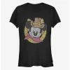 Promo ⌛ Disney Mickey Mouse Cowboy Mickey 👧 Girls T-Shirt 😍