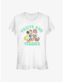 Flash Sale ✔️ Disney Mickey Mouse Fruits And Veggies 👧 Girls T-Shirt 🌟