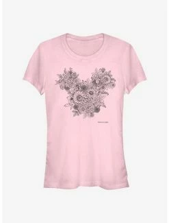 Buy 🤩 Disney Mickey Mouse Mickey Foliage 👧 Girls T-Shirt ✔️